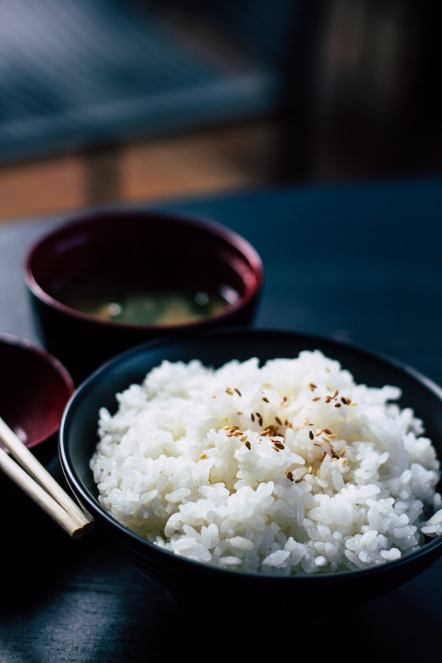 英文生字：rice 米飯 